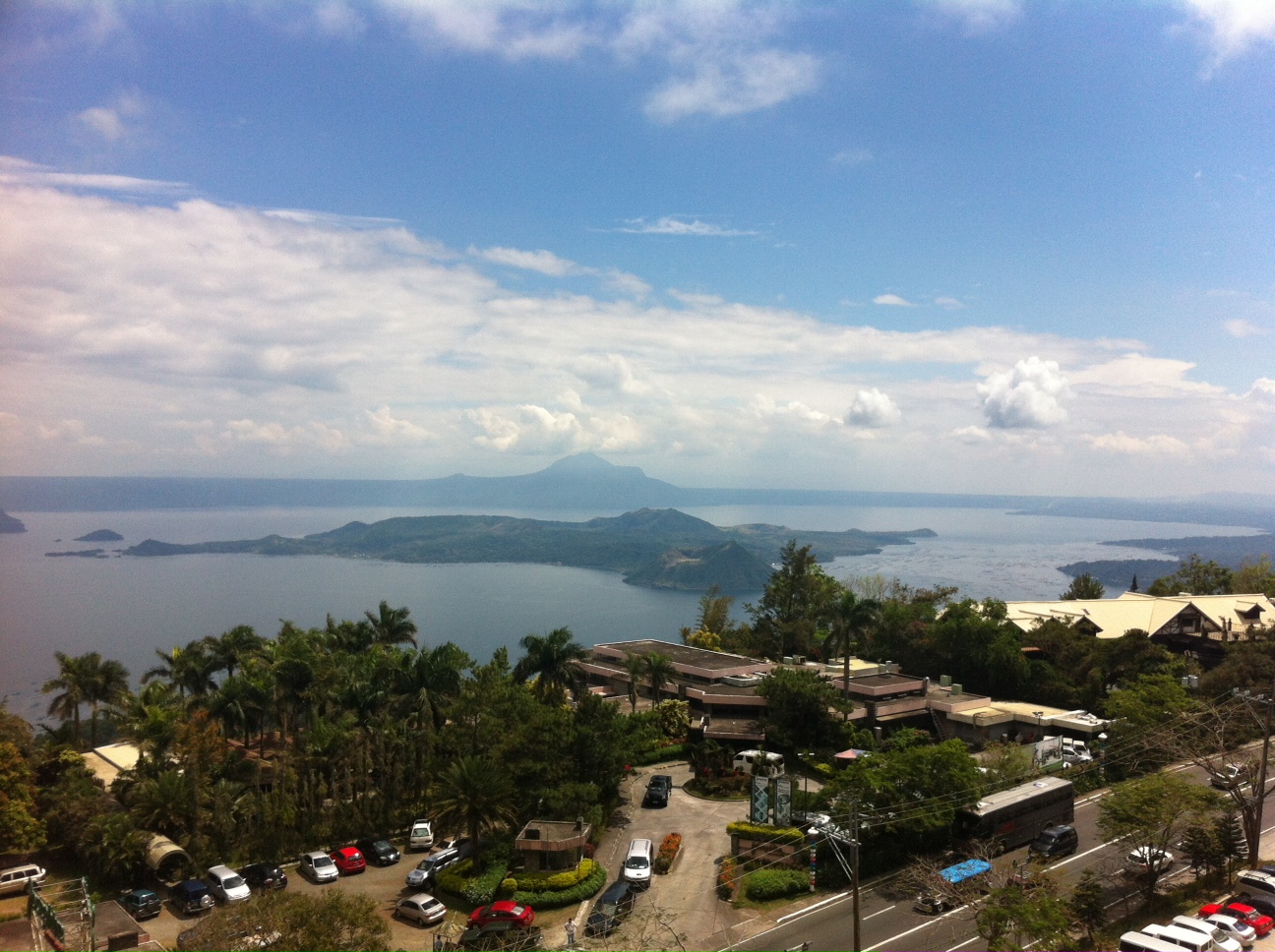 Lake Taal from above