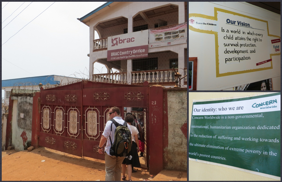 Team Sierra Leone visited Save the Children, BRAC, and Concern Worldwide.