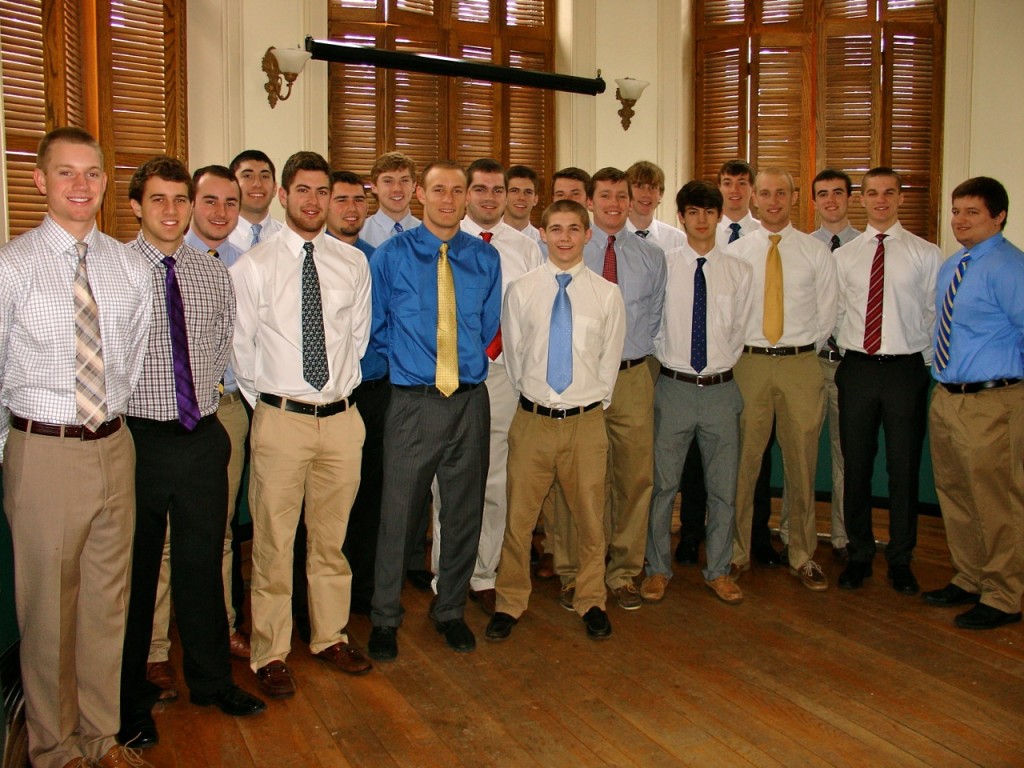 Club Baseball of Notre Dame's Formal Yearbook Photo!
