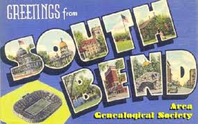 South Bend postcard