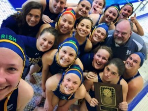 Team selfie with 2nd Place plaque 