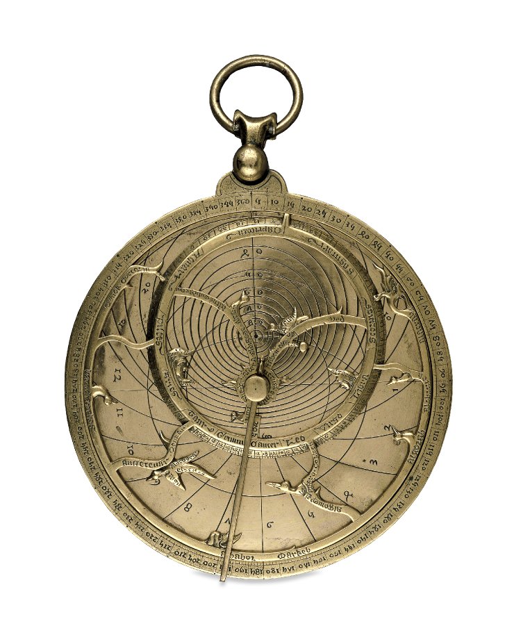 The “Chaucer” Astrolabe, England, c. 1326 © The British Museum