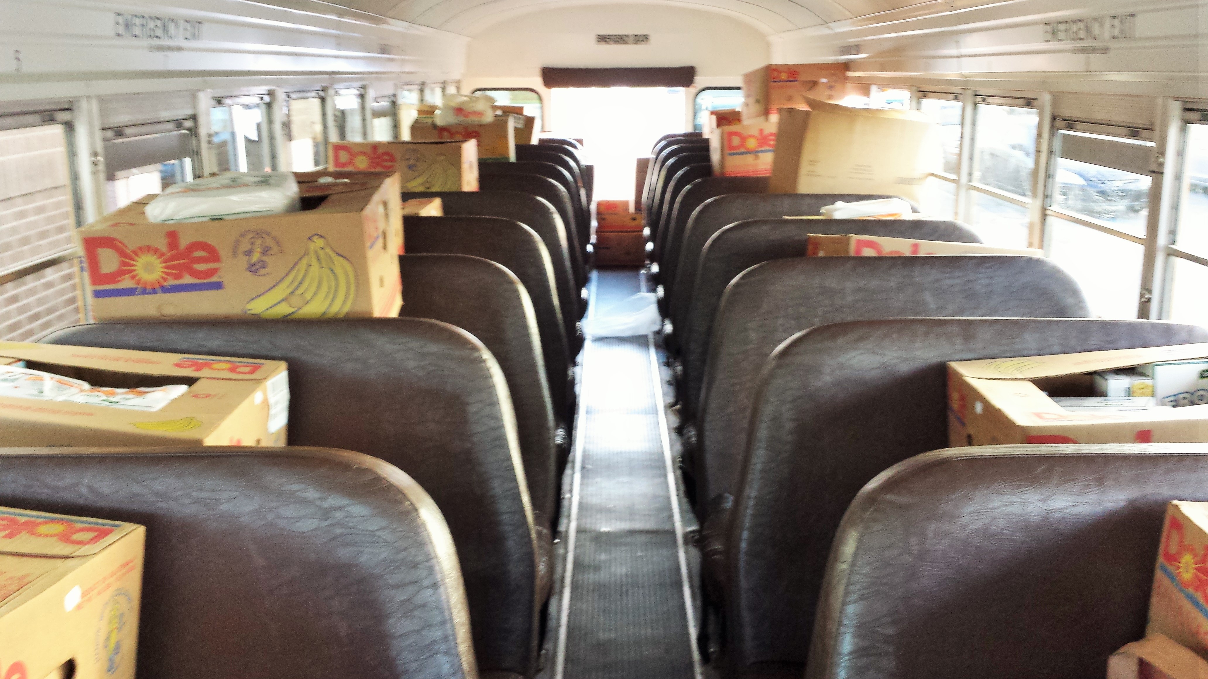 Near the end of the day, the bus was indeed pretty well stuffed!!