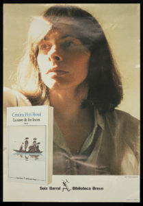 Poster promoting publication of Peri Rossi’s novel, La nave de los locos.