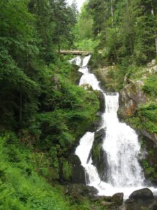 Triberg's Waterfall in the Black Forest, one of the Largest in Germany