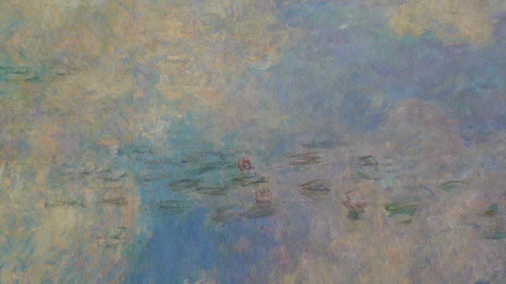 A Random Zoom-in of Monet's Waterlilies